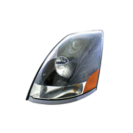 Volvo VNL Replacement Chrome Housing Head Lamp (L&R)