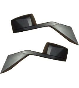 Volvo VNL Black Hood Mirror (L&R)